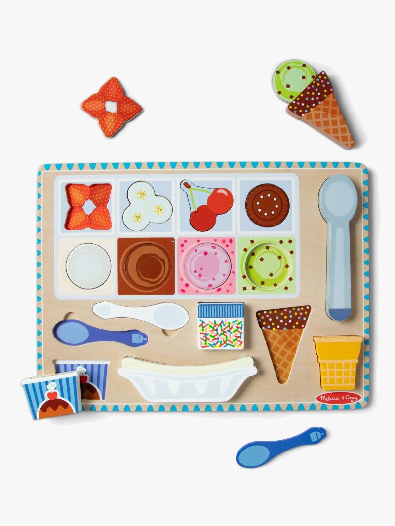 Melissa &  Doug Magnetisches Puzzle &  Spielset Eis, 16 Teile von Melissa & Doug