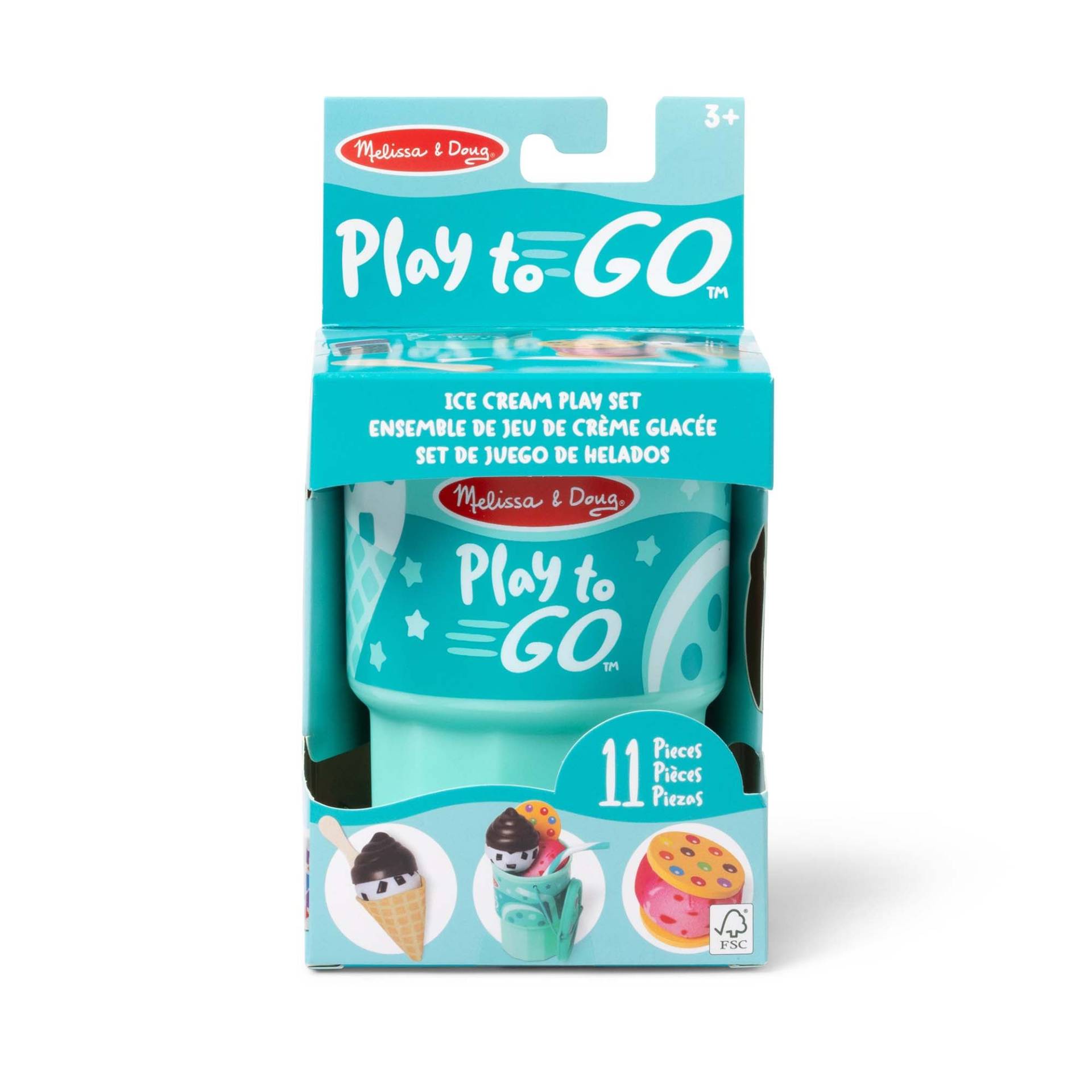 Melissa & Doug Play to Go Eis Spielset Melissa & Doug Play to Go Eis Spielset von Melissa & Doug