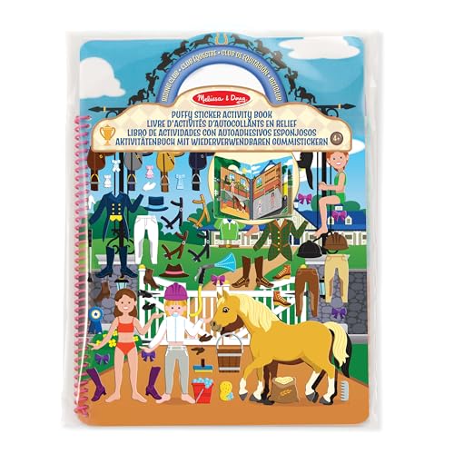 Melissa & Doug Puffy Aufkleberspielset, Reitklub von Melissa & Doug