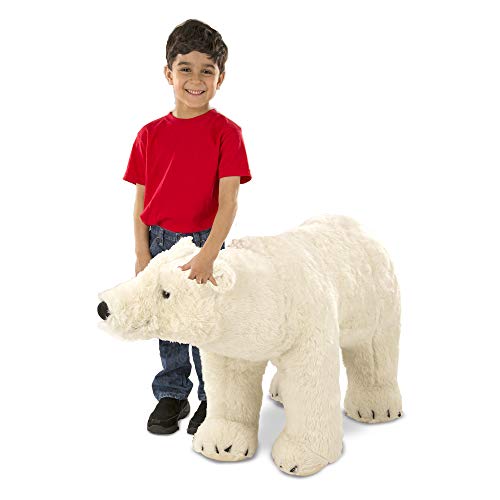 Melissa & Doug Polar Bear - Plush | Soft Toy | Animal | All Ages | Gift for Boy or Girl von Melissa & Doug