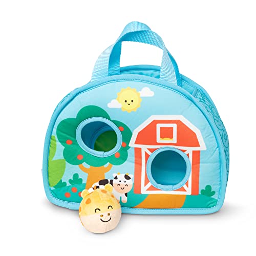 Melissa & Doug Rollables Take-Along Tote mit Giraffe für Kinder und Kleinkinder, Spielzeug (2 Stück) von Melissa & Doug