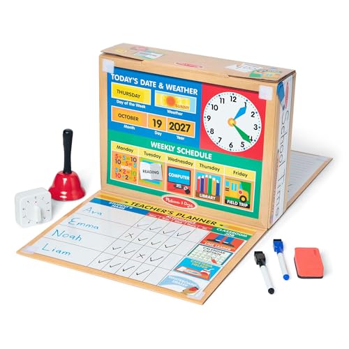 Melissa & Doug School Time Classroom Play Set | Pretend Play | Play Set | 4+ | Gift for Boy or Girl von Melissa & Doug