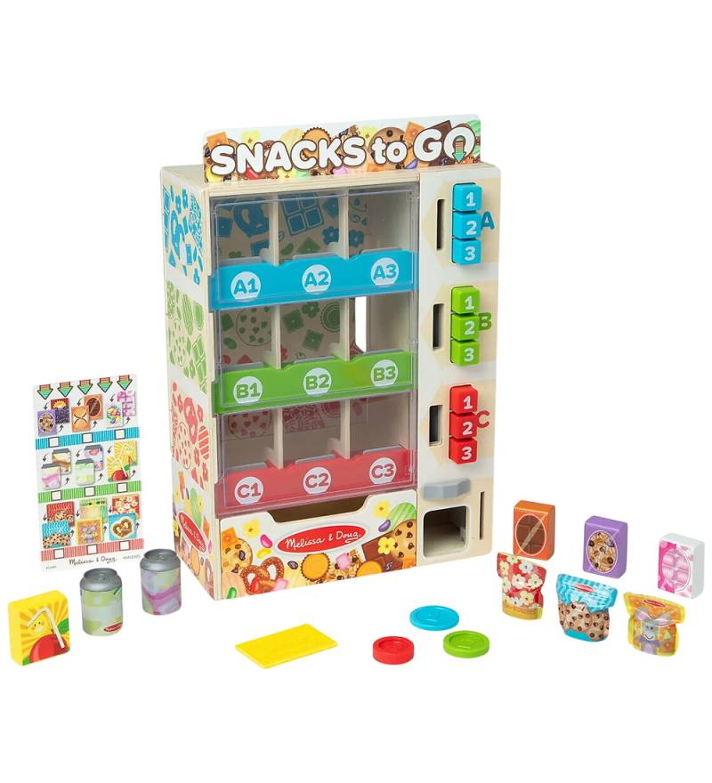 Melissa & Doug Snackautomat - 19 Teile - Melissa & Doug - One Size - Spiellebensmittel Melissa & Doug Snackautomat - 19 Teile - Melissa & Doug - One Size - Spiellebensmittel von Melissa & Doug