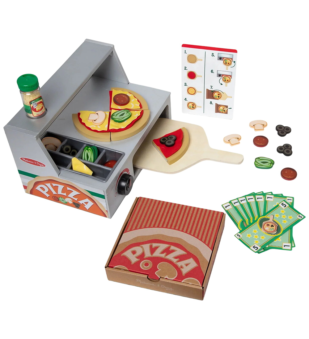 Melissa & Doug Spielset - Pizzatheke - 41 Teile - Melissa & Doug - One Size - Spiellebensmittel Melissa & Doug Spielset - Pizzatheke - 41 Teile - Melissa & Doug - One Size - Spiellebensmittel von Melissa & Doug