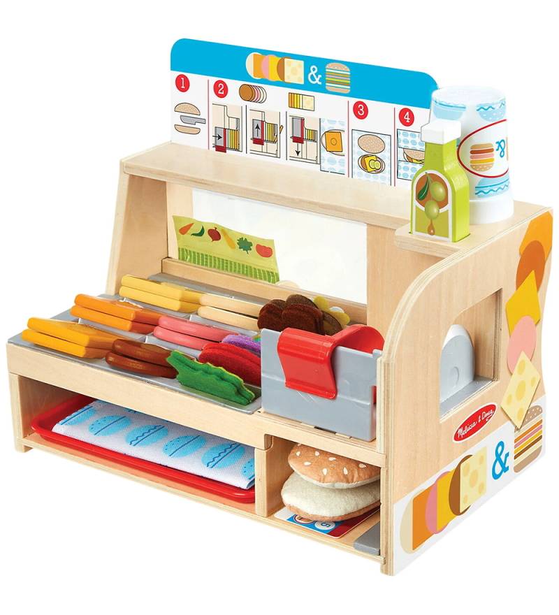 Melissa & Doug Spielset - Sandwich Disk - 56 Teile - Melissa & Doug - One Size - Spiellebensmittel Melissa & Doug Spielset - Sandwich Disk - 56 Teile - Melissa & Doug - One Size - Spiellebensmittel von Melissa & Doug