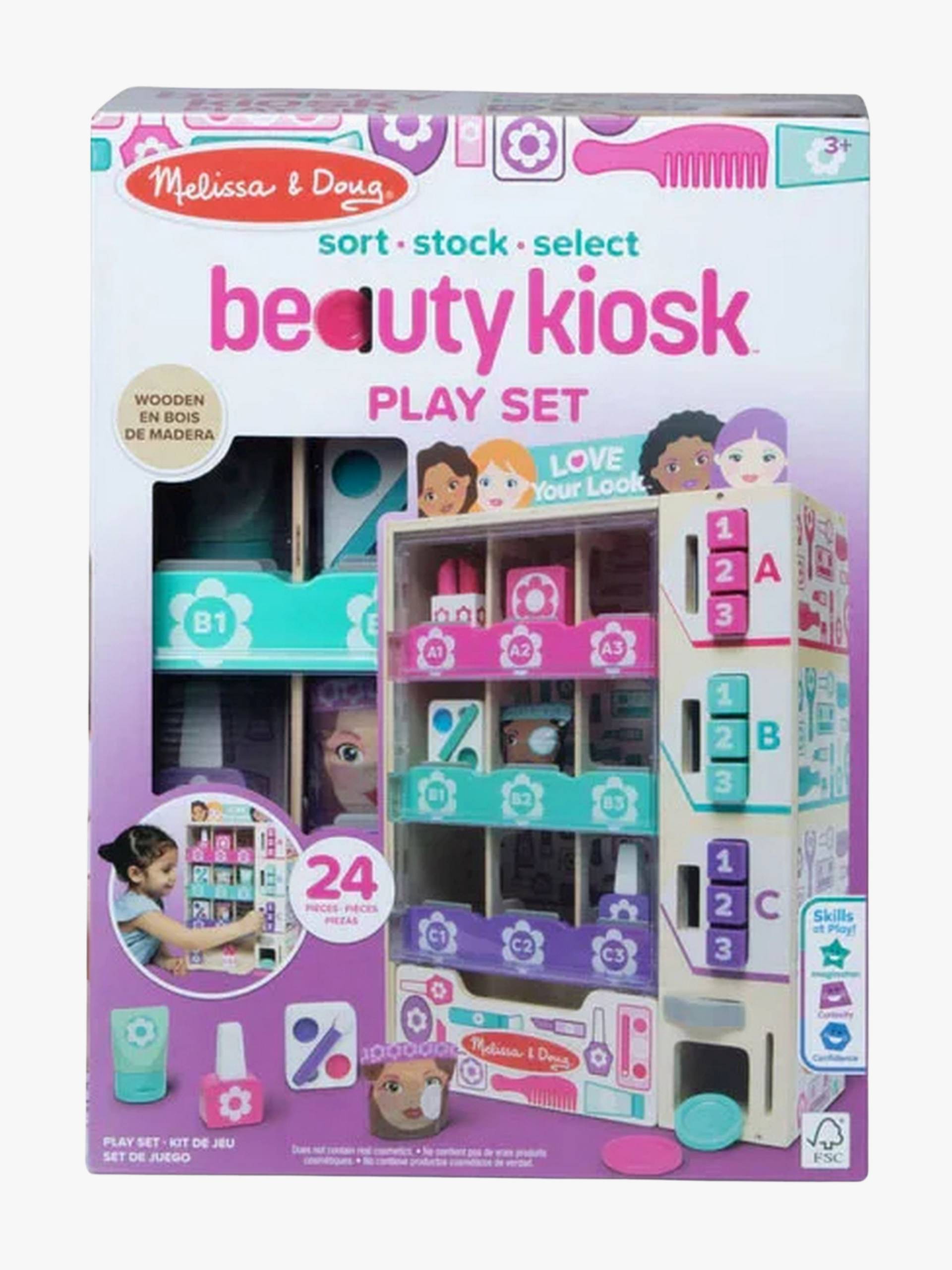 Melissa &  Doug Spielset Verkaufsautomat Beauty-Kiosk von Melissa & Doug
