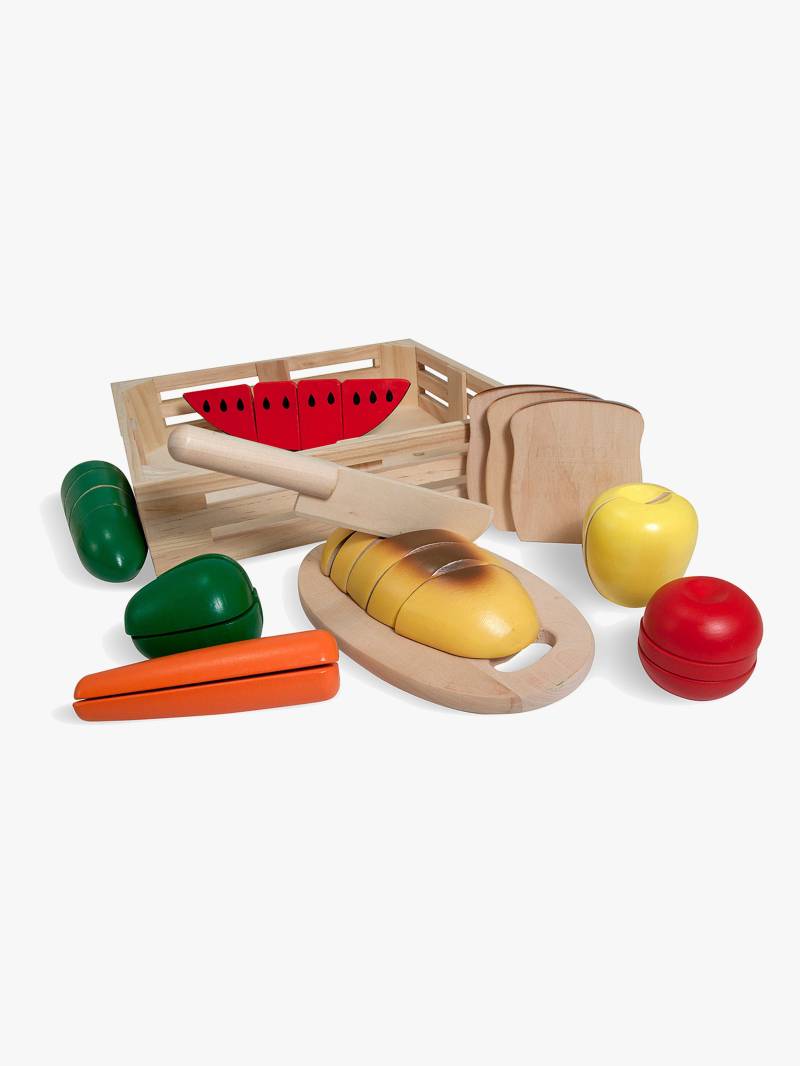 Melissa &  Doug Spielzeuglebensmittel mit Messer &  Schneidebrett 25 Teile von Melissa & Doug