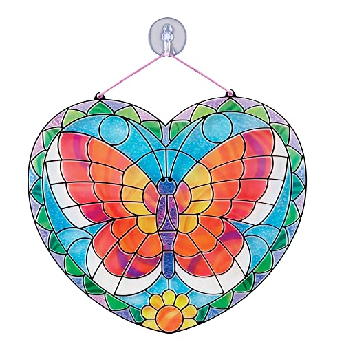 Melissa & Doug Stained Glass - Butterfly | Arts & Crafts | DIY | 5+ | Gift for Boy or Girl von Melissa & Doug
