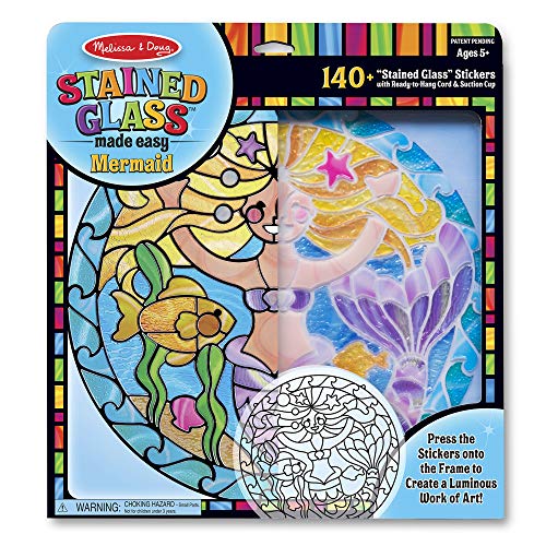 Melissa & Doug Stained Glass Made Easy - Mermaid by Melissa & Doug von Melissa & Doug