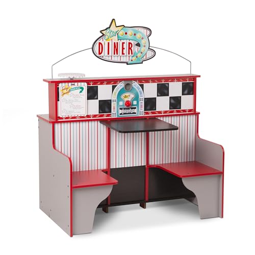 Melissa & Doug Star Diner | Pretend Play Toy | Large Playset | 3+ | Gift for Boy or Girl von Melissa & Doug