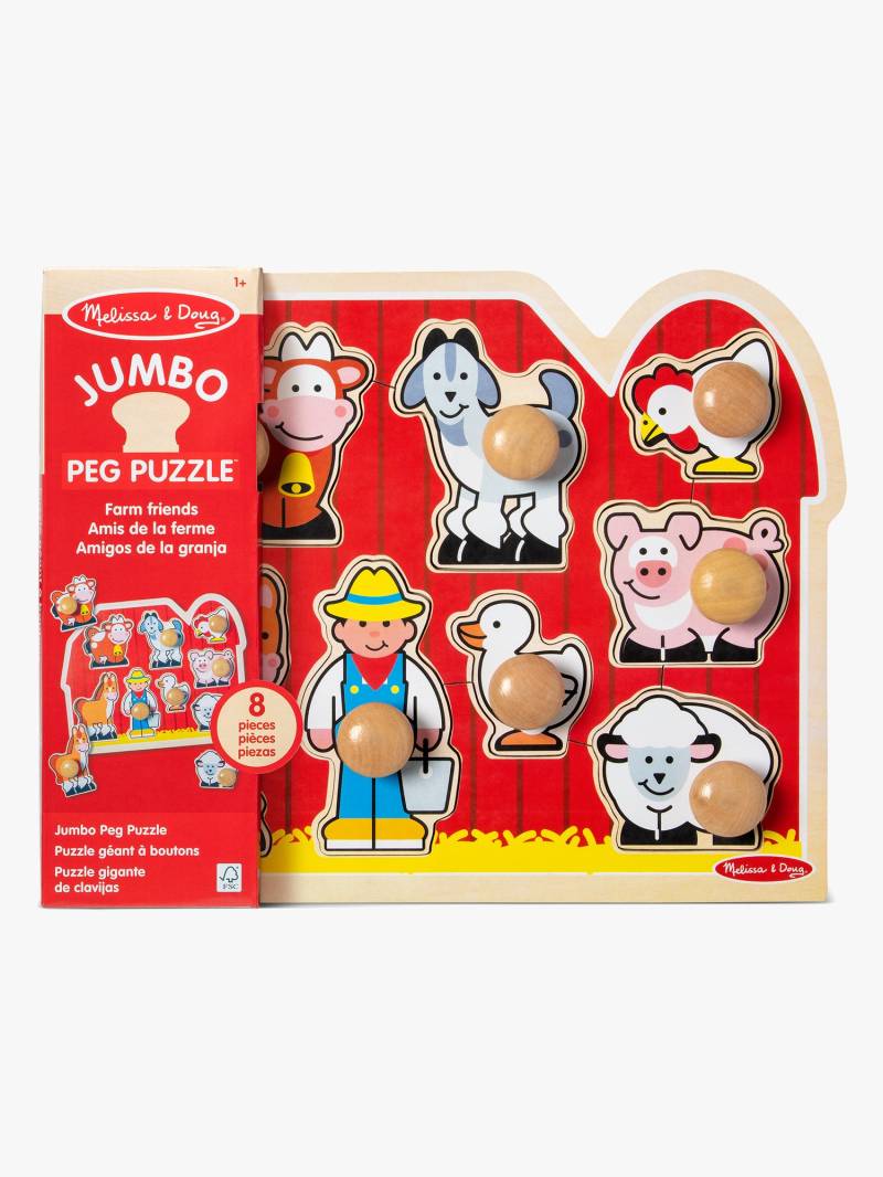Melissa & Doug Steckpuzzle aus Holz Bauernhoffreunde Melissa & Doug Steckpuzzle aus Holz Bauernhoffreunde von Melissa & Doug
