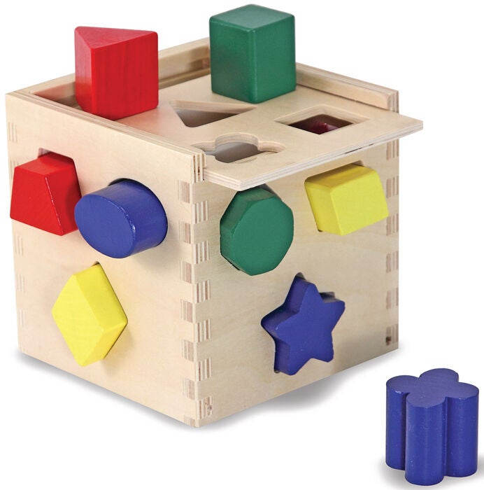 Melissa & Doug Steckwürfel mit 12 Bauklötzen Melissa & Doug Steckwürfel mit 12 Bauklötzen von Melissa & Doug