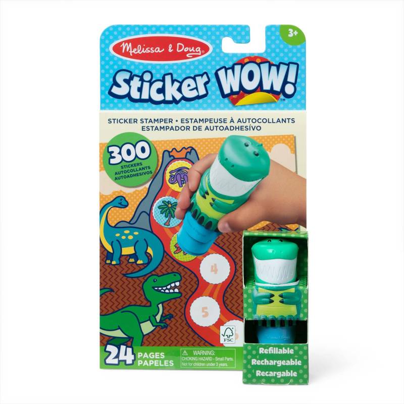 Melissa &  Doug Sticker WOW! Aktivitätsbuch Dinosaurier von Melissa & Doug