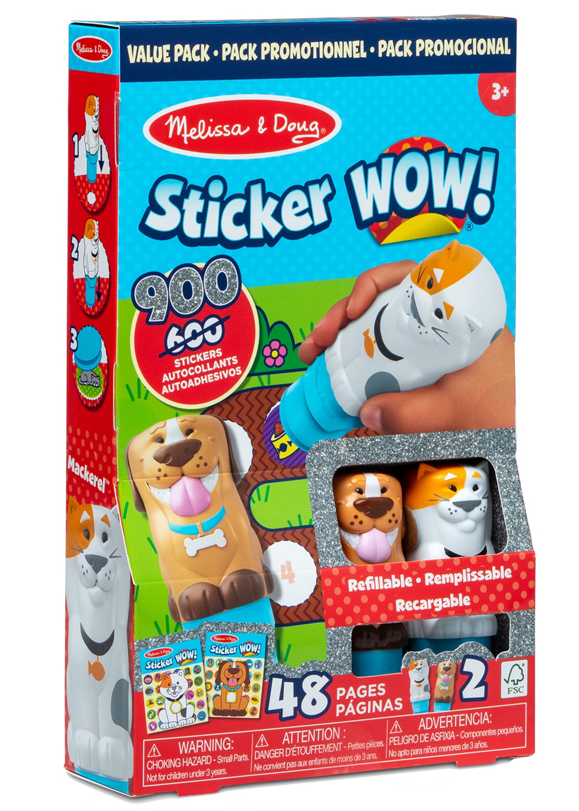 Melissa & Doug Sticker WOW! Aktivitätsbuch & Stickerset Tiere Melissa & Doug Sticker WOW! Aktivitätsbuch & Stickerset Tiere von Melissa & Doug