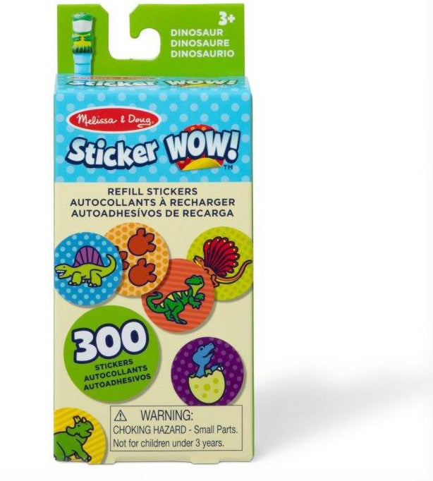 Melissa &  Doug Sticker WOW! Nachfüllpackung Dinosaurier von Melissa & Doug