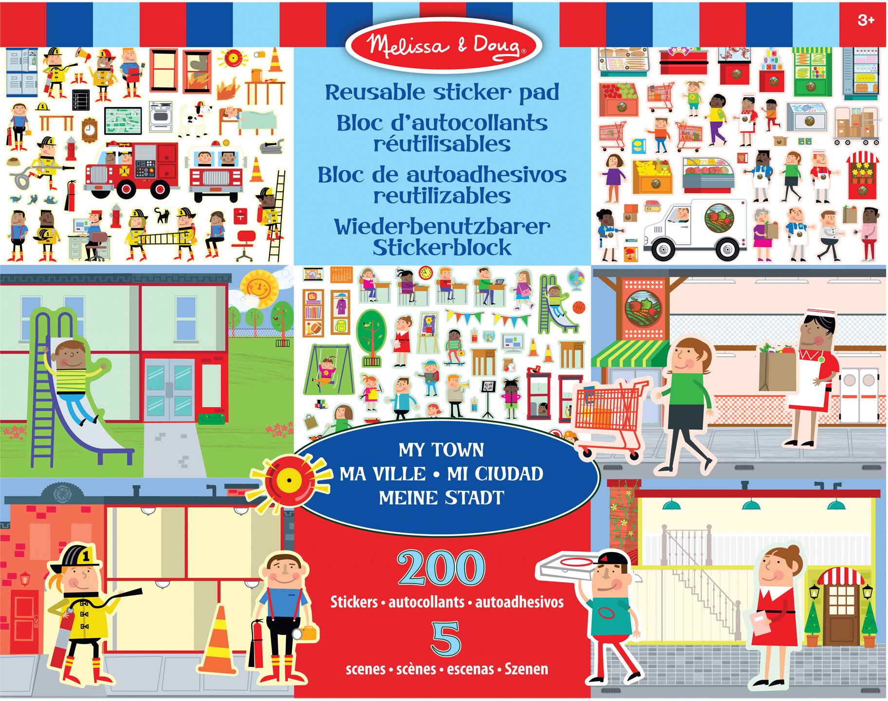 Melissa & Doug Stickerbuch Stadt 200 Teile Melissa & Doug Stickerbuch Stadt 200 Teile von Melissa & Doug