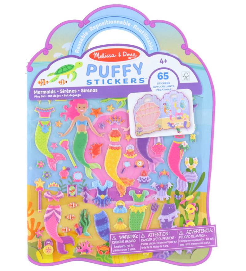 Melissa & Doug Stickers - Mermaid - Melissa & Doug - One Size - Sticker von Melissa & Doug