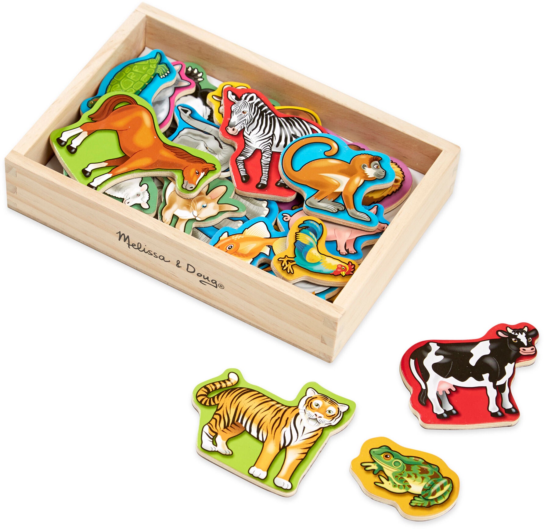 Melissa & Doug Tiermagnete aus Holz 20 Teile Melissa & Doug Tiermagnete aus Holz 20 Teile von Melissa & Doug