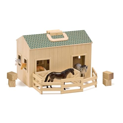 Melissa & Doug | Tragbare Faltscheune aus Holz | Für Jungen oder Mädchen | 3+ Melissa & Doug | Tragbare Faltscheune aus Holz | Für Jungen oder Mädchen | 3+ von Melissa & Doug