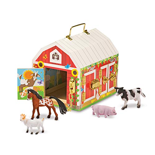 Melissa & Doug Verriegelungsscheune | entwicklungsförderndes Spielzeug | motorische Fähigkeiten | 3+ | Geschenk für Jungen oder Mädchen Melissa & Doug Verriegelungsscheune | entwicklungsförderndes Spielzeug | motorische Fähigkeiten | 3+ | Geschenk für Jungen oder Mädchen von Melissa & Doug