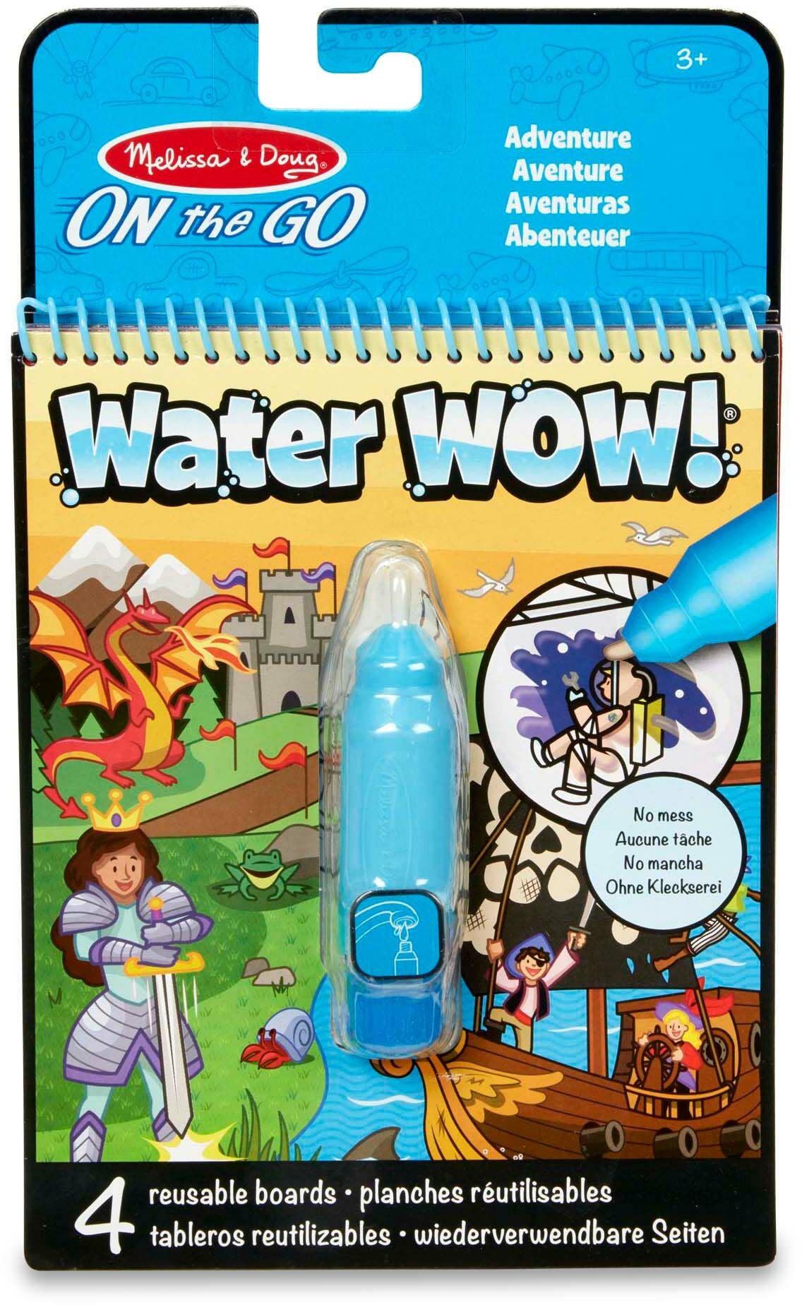 Melissa &  Doug Water Wow! Malbuch Abenteuer von Melissa & Doug