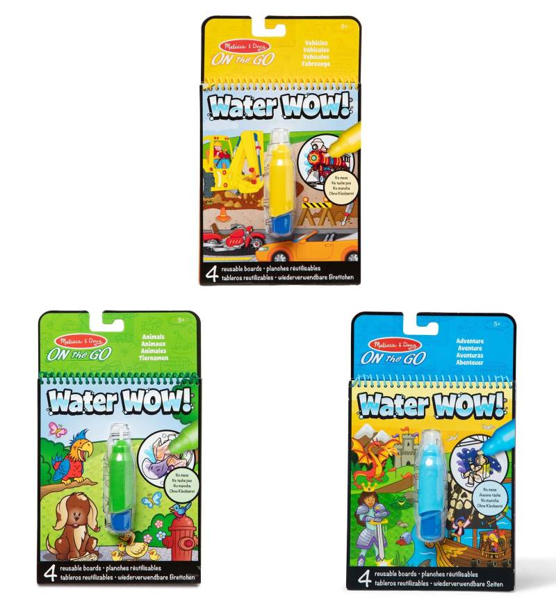 Melissa &  Doug Water Wow! Malbuch Set 3 Teile von Melissa & Doug