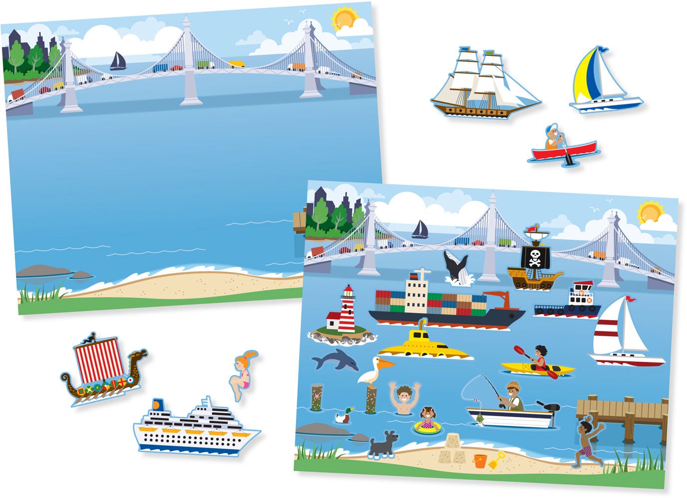Melissa & Doug Wiederverwendbares Stickerbuch Fahrzeug Melissa & Doug Wiederverwendbares Stickerbuch Fahrzeug von Melissa & Doug