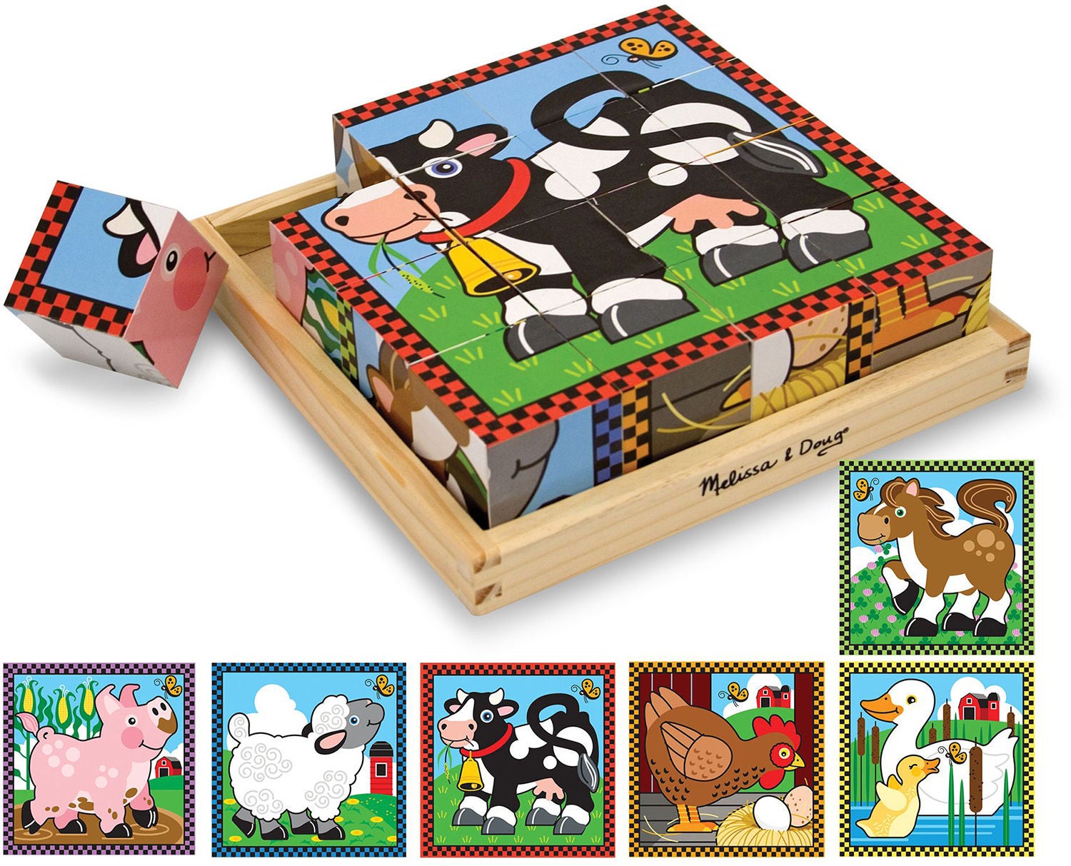 Melissa & Doug Würfel Bauernhof Melissa & Doug Würfel Bauernhof von Melissa & Doug