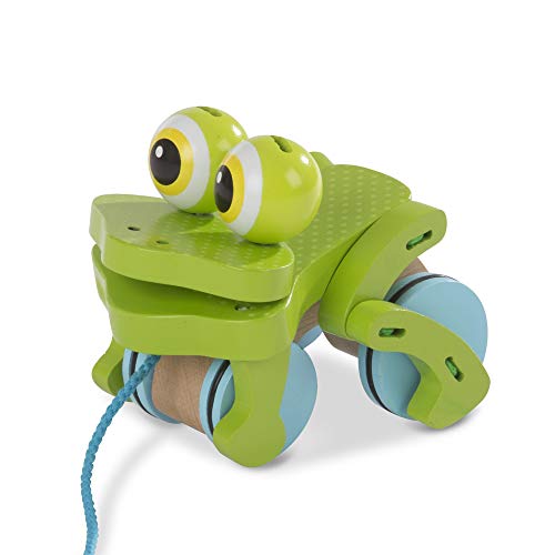 Melissa & Doug Ziehspielzeug Fröhlicher Frosch aus Holz Melissa & Doug Ziehspielzeug Fröhlicher Frosch aus Holz von Melissa & Doug