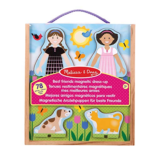 Melissa & Doug Best Friends Magnetic Dress Up , Pretend Play , Magnetic Pretend Play Set , 3+ , Gift for Boy or Girl von Melissa & Doug