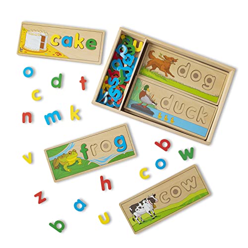 Melissa & Doug sehen & buchstabieren | Entwicklungsspielzeug für Kinder | Motorik | Problemlösung | 4+ | Geschenk für Jungen oder Mädchen, Blau Melissa & Doug sehen & buchstabieren | Entwicklungsspielzeug für Kinder | Motorik | Problemlösung | 4+ | Geschenk für Jungen oder Mädchen, Blau von Melissa & Doug