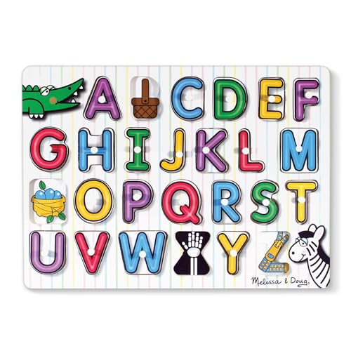 See Inside Alphabet Peg W-Puzz von Melissa & Doug