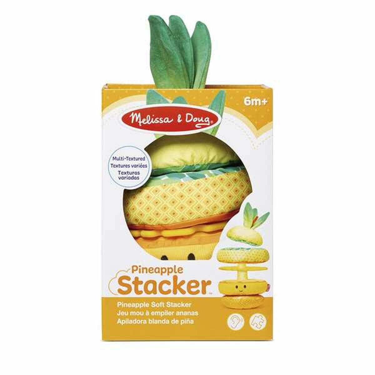 Stapelbare Bauklötze Melissa & Doug Ananas Spielzeug 5 Stücke Stapelbare Bauklötze Melissa & Doug Ananas Spielzeug 5 Stücke von Melissa & Doug
