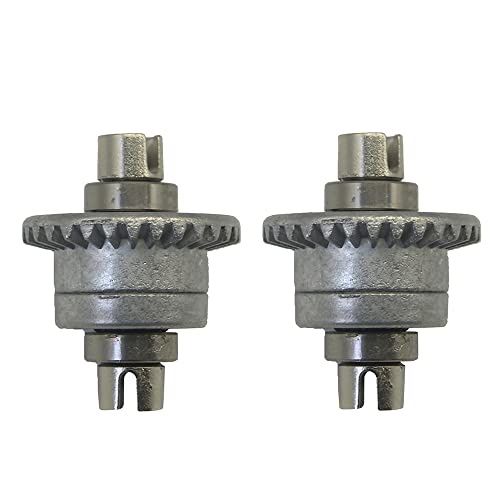 Melitt 2 Stück Metall Differential QZJ05 Für Xinlehong Q901 Q902 Q903 9130 9136 9137 1/16 Zubehör für ferngesteuertes Auto Ersatzteile von Melitt