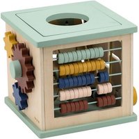 Holz 5-in-1 Aktivitätswürfel von Mellis BV