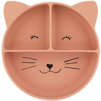 Silikon-Esslernteller mit Saugnapf - Mrs. Cat Silikon-Esslernteller mit Saugnapf - Mrs. Cat von Mellis BV