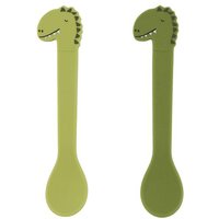 Silikon Löffel 2-pack - Mr. Dino Silikon Löffel 2-pack - Mr. Dino von Mellis BV