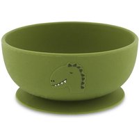 Silikon-Schüssel mit Saugnapf - Mr. Dino Silikon-Schüssel mit Saugnapf - Mr. Dino von Mellis BV