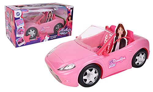 Melody City Melody - Cabriolet mit Einer Puppe Mannequin-Puppe - 126680A - Rosa - Kunststoff - Figurine - Puppe - Kinder Spielzeug - Geburtstag - Ab 3 Jahren Melody City Melody - Cabriolet mit Einer Puppe Mannequin-Puppe - 126680A - Rosa - Kunststoff - Figurine - Puppe - Kinder Spielzeug - Geburtstag - Ab 3 Jahren von Melody City