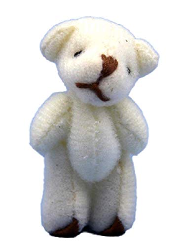 Puppenhaus Groß Weiß Teddybär Miniatur Kuscheltier Kindergarten Laden Zubehör von Melody Jane