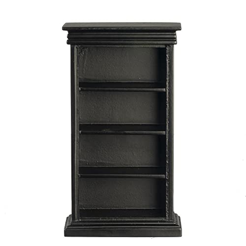 Melody Jane Dolls Houses Puppenhaus Regal aus Holz, 1:12, Schwarz Melody Jane Dolls Houses Puppenhaus Regal aus Holz, 1:12, Schwarz von Melody Jane