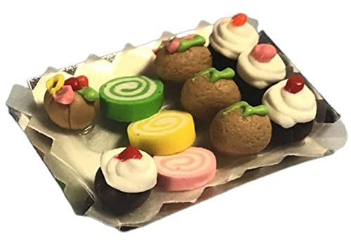 Puppenhaus-Kuchenplatte für Partys, Feiern, Bäckerei, Store, Zubehör von Melody Jane Dolls Houses