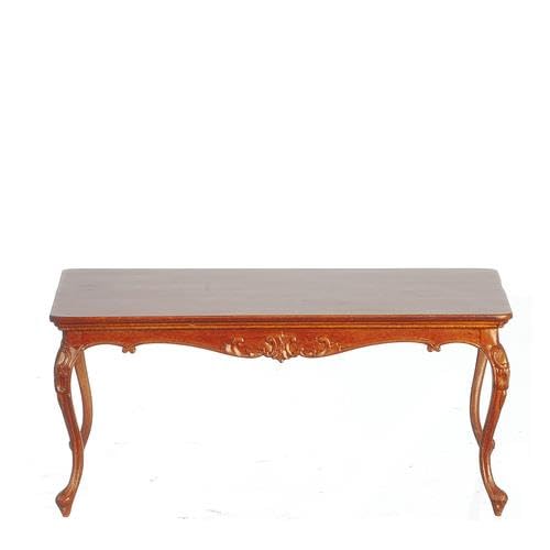 Dolls House American Victorian Table Walnut JBM Miniatur-Esszimmermöbel von Melody Jane