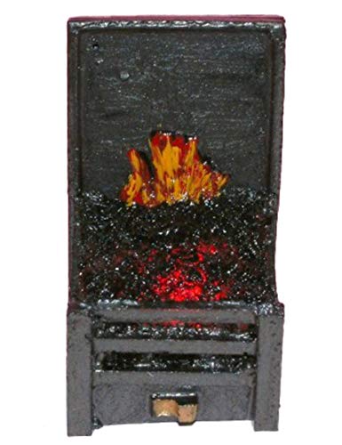 Glow Well Fires Puppenhaus Klein Leuchtendes Kohle Feuer Aufleuchtend Miniatur Kamin Zubehör 12V Glow Well Fires Puppenhaus Klein Leuchtendes Kohle Feuer Aufleuchtend Miniatur Kamin Zubehör 12V von Melody Jane