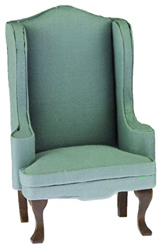Melody Jane Classics Von Handley Puppenhaus Stuhl, Walnuss Mit Grau Stoff Melody Jane Classics Von Handley Puppenhaus Stuhl, Walnuss Mit Grau Stoff von Melody Jane