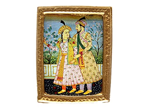 Melody Jane Puppenhaus, indische Kultur, kleines Gemälde, Goldrahmen, Miniatur-Zubehör, 1:12 Melody Jane Puppenhaus, indische Kultur, kleines Gemälde, Goldrahmen, Miniatur-Zubehör, 1:12 von Melody Jane