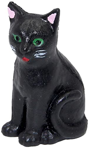 Melody Jane Puppenhaus Schwarze Katze sitzend Miniatur Tier Halloween Zubehör Maßstab 1:12 Melody Jane Puppenhaus Schwarze Katze sitzend Miniatur Tier Halloween Zubehör Maßstab 1:12 von Melody Jane