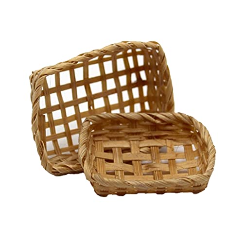 Melody Jane Puppenhaus 2 Rechteckig Weidenkorb Körbe Miniatur Laden Geschäft Küchenzubehör Melody Jane Puppenhaus 2 Rechteckig Weidenkorb Körbe Miniatur Laden Geschäft Küchenzubehör von Melody Jane