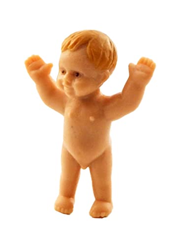 Melody Jane Puppenhaus Baby Junge stehend Miniatur Kinderzimmer Zubehör 1:12 Maßstab Puppe von Melody Jane