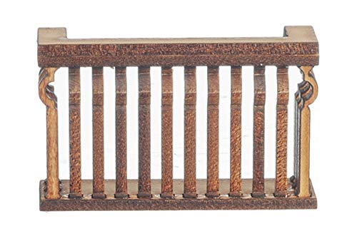 Melody Jane Puppenhaus Balkon Quadratischer C Curve Laser Cut Holz Galerie 1:12 Maßstab von Melody Jane